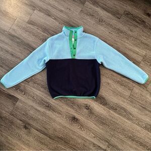 Addison Bay Pinehurst Pullover in Beverly Blue and Navy